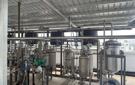 聚英案例 | 生物樹脂吸附罐配套生產(chǎn)安裝項目